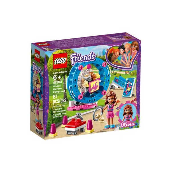 

Конструктор LEGO Friends Игровая площадка для хомячка Оливии 81 деталь (41383)