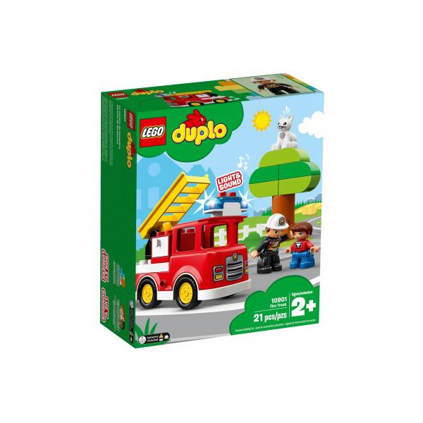 

Конструктор LEGO DUPLO Пожарная машина 21 деталь (10901)