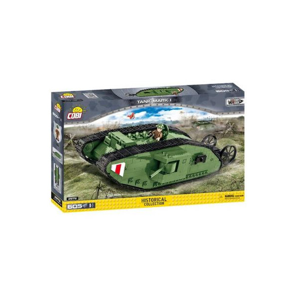 

Конструктор Cobi Танк Марк 1 605 деталей (COBI-2972)