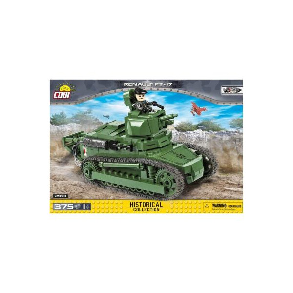 

Конструктор Cobi Танк Рено ФТ-17 375 деталей (COBI-2973)