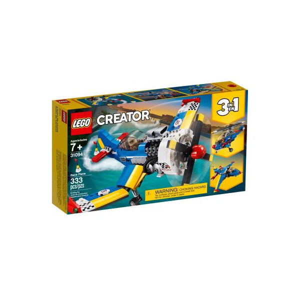 

Конструктор LEGO Creator Гоночный самолёт 333 детали (31094)