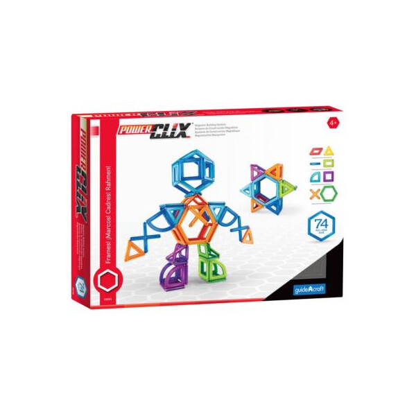 

Конструктор Guidecraft PowerClix Frames, 74 детали (G9201)