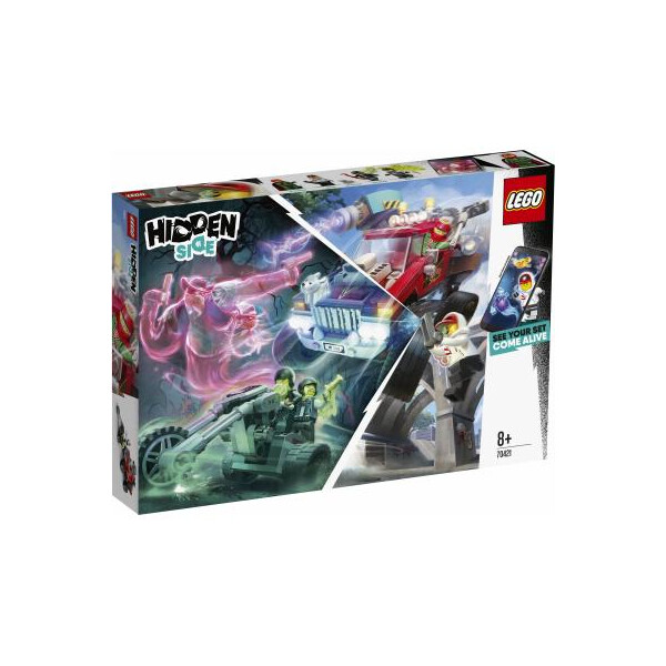

Конструктор LEGO Hidden Side Трюковый грузовик Эль-Фуэго 428 деталей (70421)
