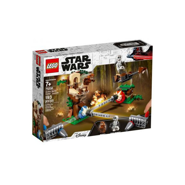 

Конструктор LEGO Star Wars Нападение на планету Эндор 193 детали (75238)