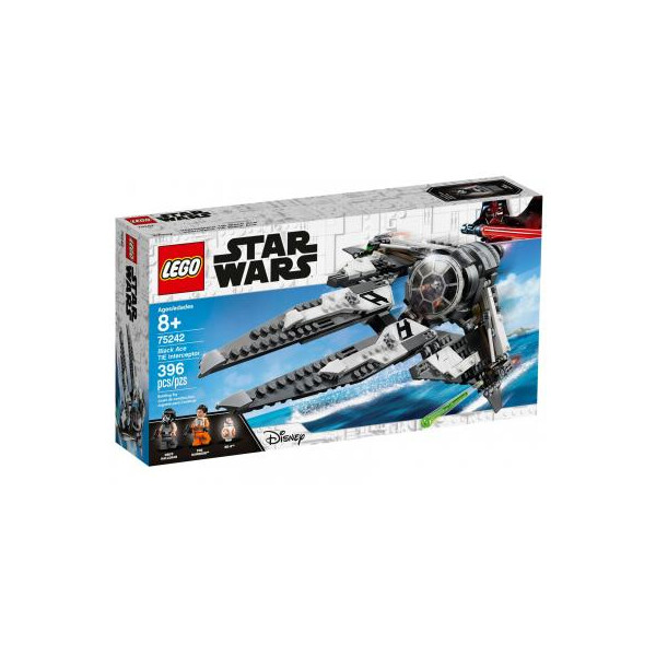 

Конструктор LEGO Star Wars Перехватчик СИД Чёрного аса 396 деталей (75242)
