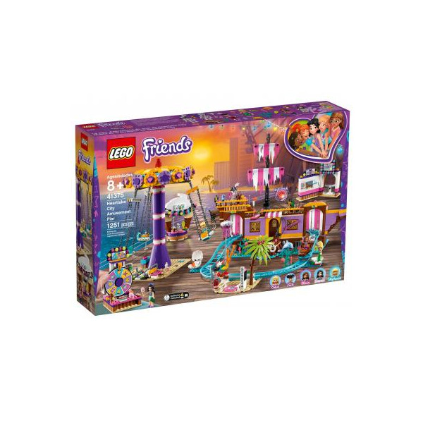 

Конструктор LEGO Friends Парк развлечений на набережной 1251 деталь (41375)