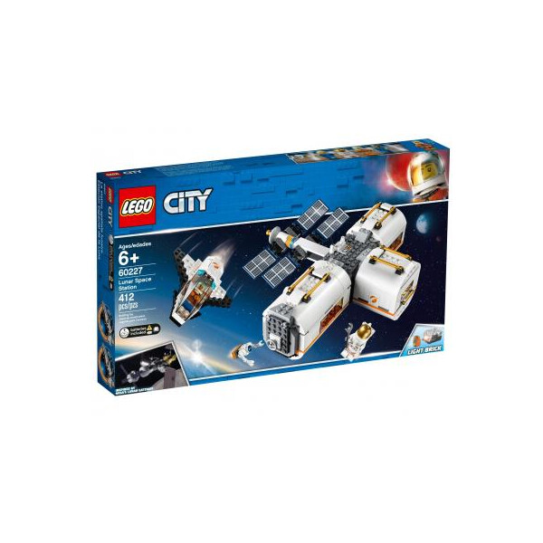 

Конструктор LEGO City Лунная космическая станция 412 деталей (60227)