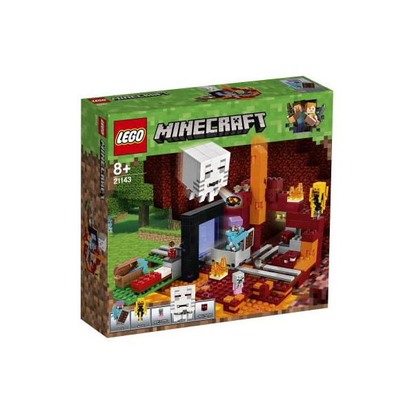 

Конструктор LEGO MINECRAFT Портал в Нижний мир 470 деталей (21143)