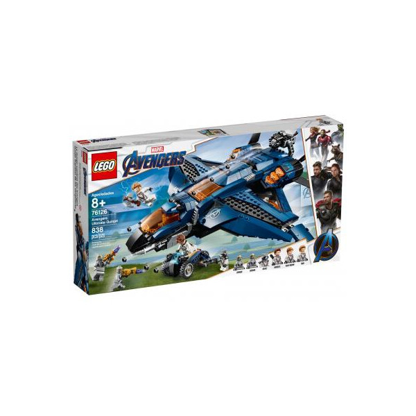 

Конструктор LEGO Super Heroes Модернизированный квинджет Мстителей 838 эл (76126)