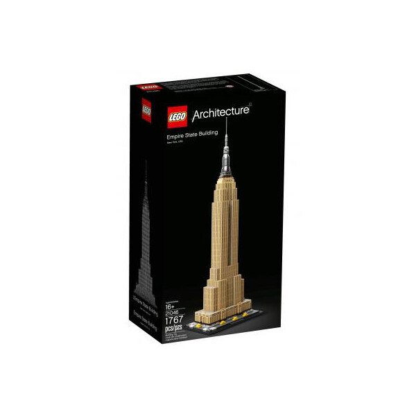 

Конструктор LEGO Architecture Эмпайр-стейт-билдинг 1767 деталей (21046)