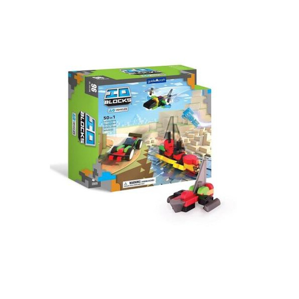 

Конструктор Guidecraft IO Blocks Транспорт 96 деталей (G9606)