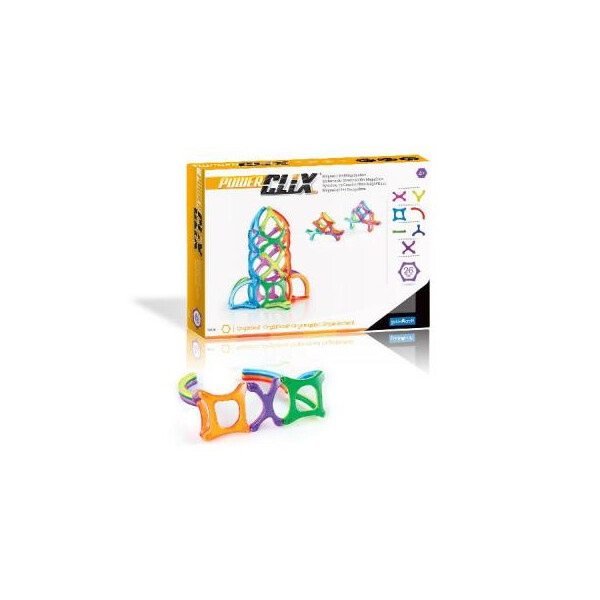 

Конструктор Guidecraft PowerClix Organics 26 деталей (G9430)