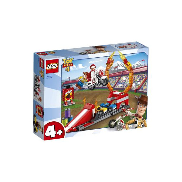 

Конструктор LEGO Juniors Toy Story 4 Трюковое шоу Дюка Бубумса 120 деталей (10767)