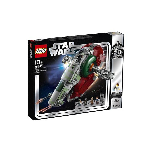 

Конструктор LEGO Star Wars Раб I: выпуск к 20-летнему юбилею 1007 деталей (75243)