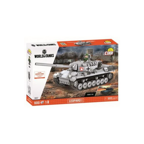 

Конструктор Cobi World Of Tanks Леопард 1, 600 деталей (COBI-3037)