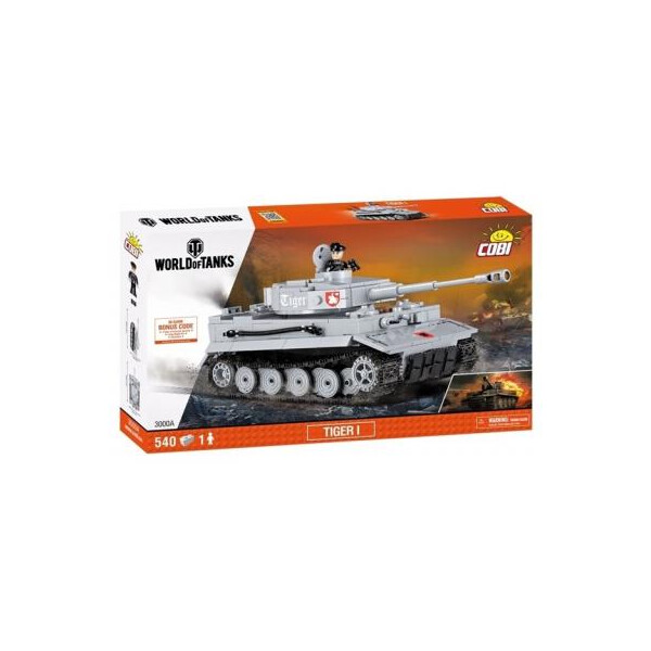 

Конструктор Cobi World Of Tanks Тигр I 545 деталей (COBI-3000B)