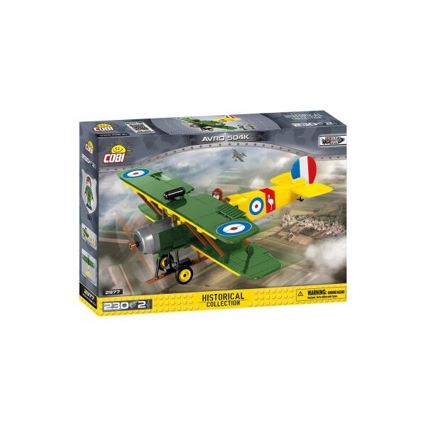 

Конструктор Cobi Самолет AVRO 504K 230 деталей (COBI-2977)