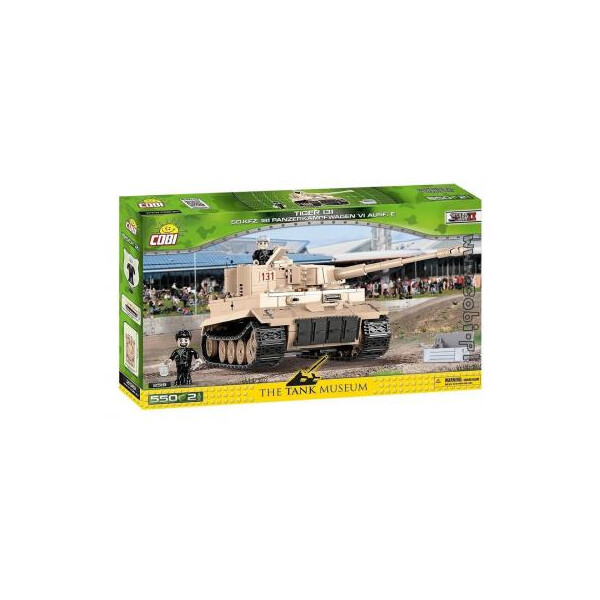 

Конструктор Cobi Танк Тигр I 550 деталей (COBI-2519)