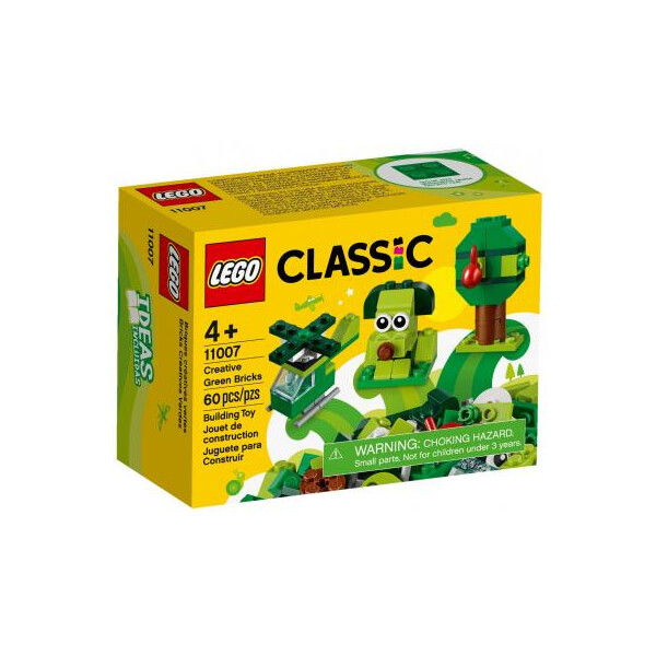 

Конструктор LEGO Classic Зелёный набор для конструирования 60 деталей (11007)