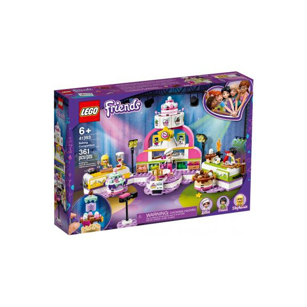 

Конструктор LEGO Friends Соревнование кондитеров 361 деталь (41393)