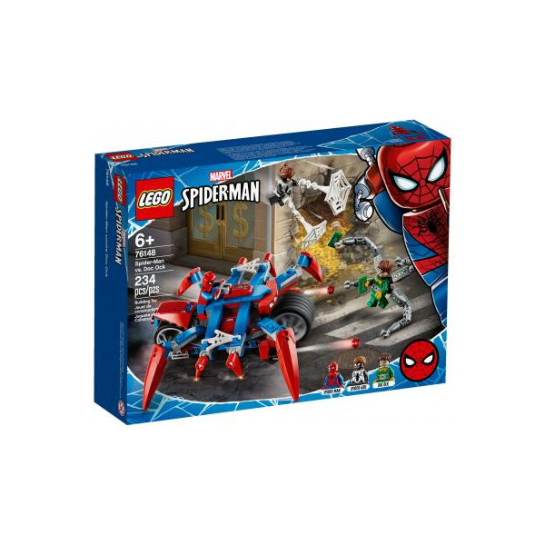 

Конструктор LEGO Super Heroes Marvel Comics Человек-Паук против Доктора Осьми (76148)