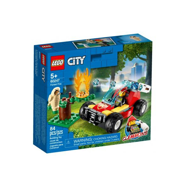 

Конструктор LEGO City Fire Лесные пожарные 84 детали (60247)