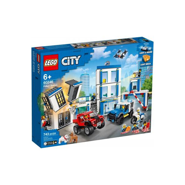 

Конструктор LEGO City Police Полицейский участок 743 детали (60246)