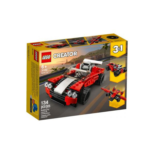 

Конструктор LEGO Creator Спортивный автомобиль 134 детали (31100)