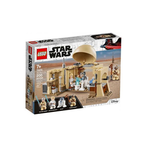 

Конструктор LEGO Star Wars Хижина Оби-Вана Кеноби 200 деталей (75270)