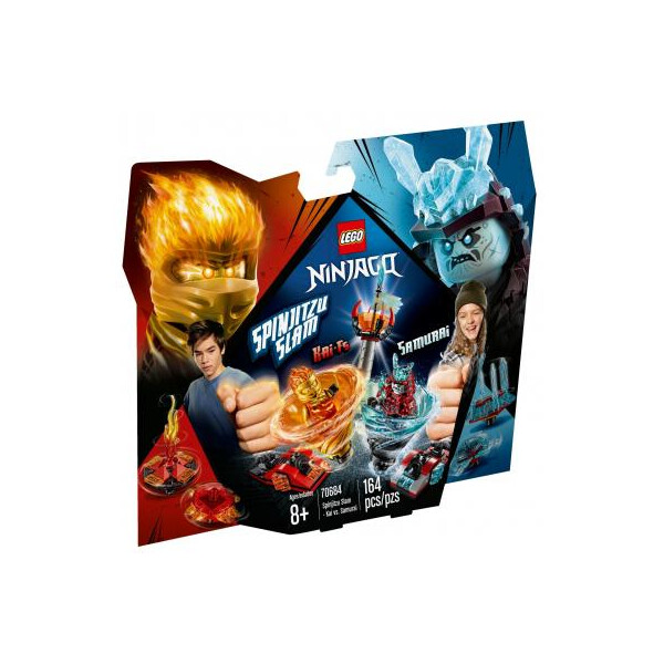 

Конструктор LEGO Ninjago Бой мастеров кружитцу - Кай против Самурая (70684)