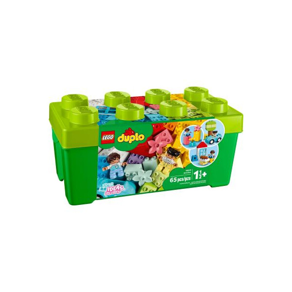 

Конструктор LEGO DUPLO Classic Коробка с кубиками 65 деталей (10913)