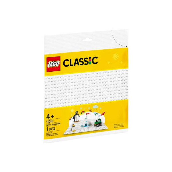 

Конструктор LEGO Classic Белая базовая пластина 1 деталь (11010)