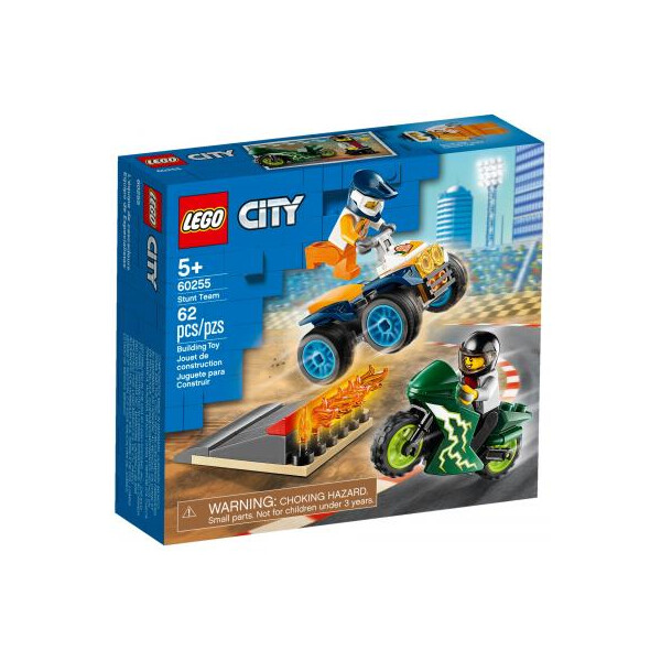 

Конструктор LEGO City Команда каскадёров 62 детали (60255)