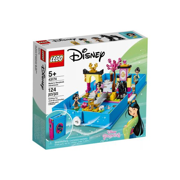 

Конструктор LEGO Disney Princess Книга сказочных приключений Мулан 124 детали (43174)