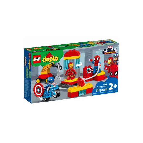 

Конструктор LEGO DUPLO Super Heroes Marvel Comics Лаборатория супергероев 30 (10921)