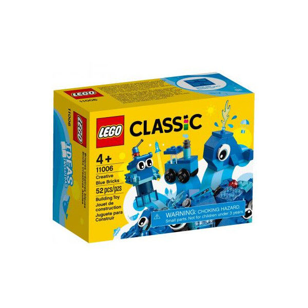 

Конструктор LEGO Classic Синий набор для конструирования 52 детали (11006)