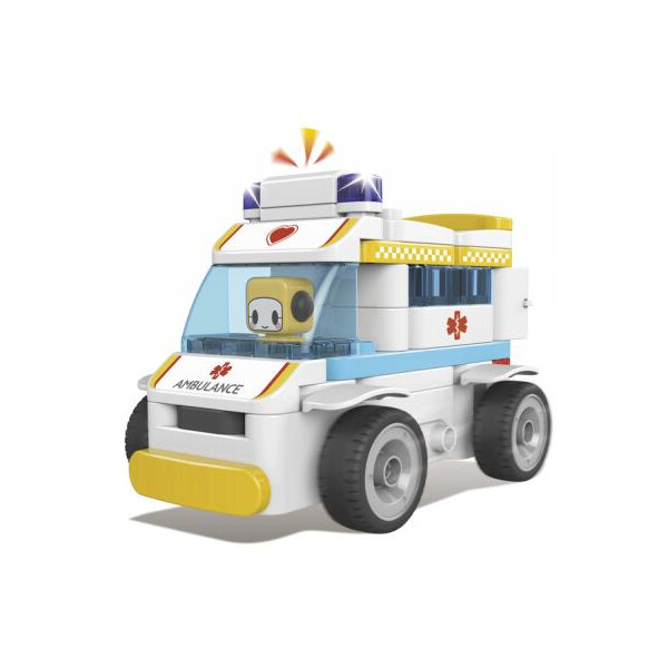 

Конструктор Pai Blocks Ambulance + пульт ДУ 69 элементов (62003W)