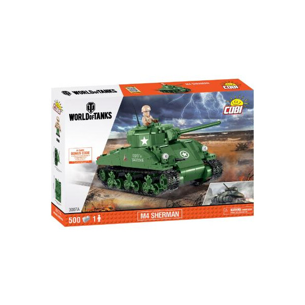 

Конструктор Cobi World Of Tanks Шерман Файрфлай 500 деталей (COBI-3007A)