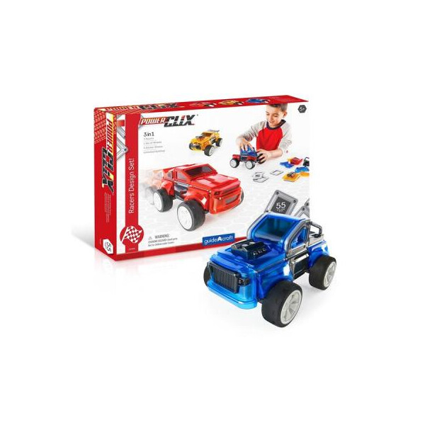 

Конструктор Guidecraft PowerClix Гоночные машины 55 деталей (G9462)