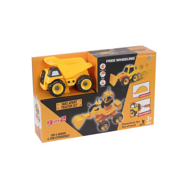 

Конструктор Kaile Toys Строительная техника 9 в 1 (KL713-1)