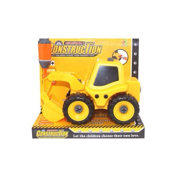 

Конструктор Kaile Toys Трактор с экскаваторной установкой (KL702-1)