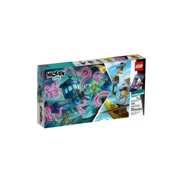 

Конструктор LEGO Hidden Side Разбитый рыбацкий корабль 310 деталей (70419)