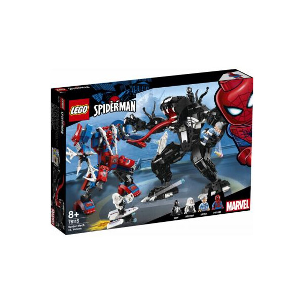 

Конструктор LEGO Super Heroes Marvel Comics Человек-Паук против Венома 604 де (76115)