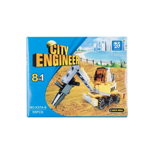 

Конструктор Mindbox CITY ENGINEER в ассорт (K37A)