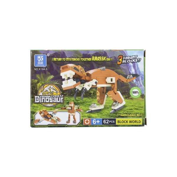 

Конструктор Mindbox DINOSAURS в ассорт. (K19A)