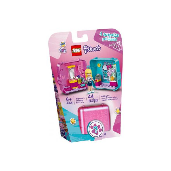 

Конструктор LEGO Friends Игровая шкатулка «Покупки Стефани» 44 детали (41406)