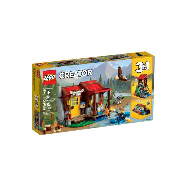 

Конструктор LEGO Creator Хижина в глуши 305 деталей (31098)