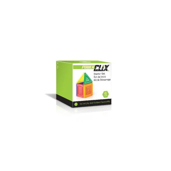 

Конструктор Guidecraft PowerClix Solids Базовый набор, 6 деталей (G9481)