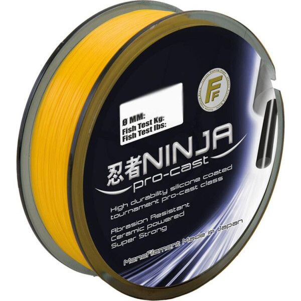 

Леска Lineaeffe FF Ninja Cast 0.225мм 250м. FishTest-6,80кг оранжевая (3700722)