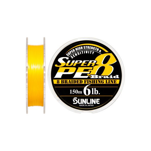 

Шнур Sunline Super PE 8 Braid 150м 0.128мм 6Lb/3кг (1658.08.06)